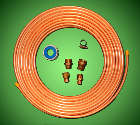 DIY 1/2" Copper Chiller Kit - Compression Fittings