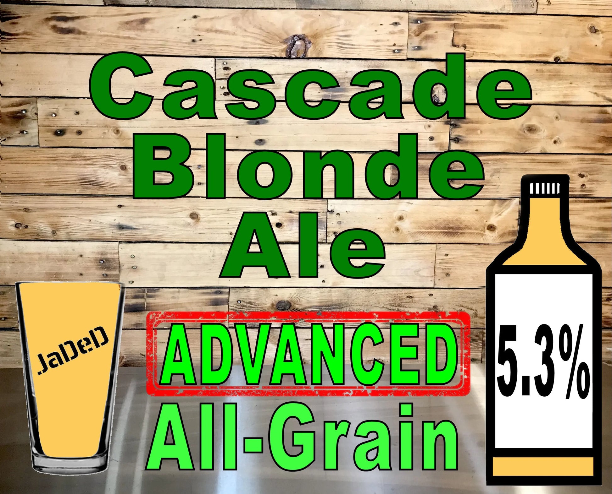 Cascade Blonde Ale My Brew Supply